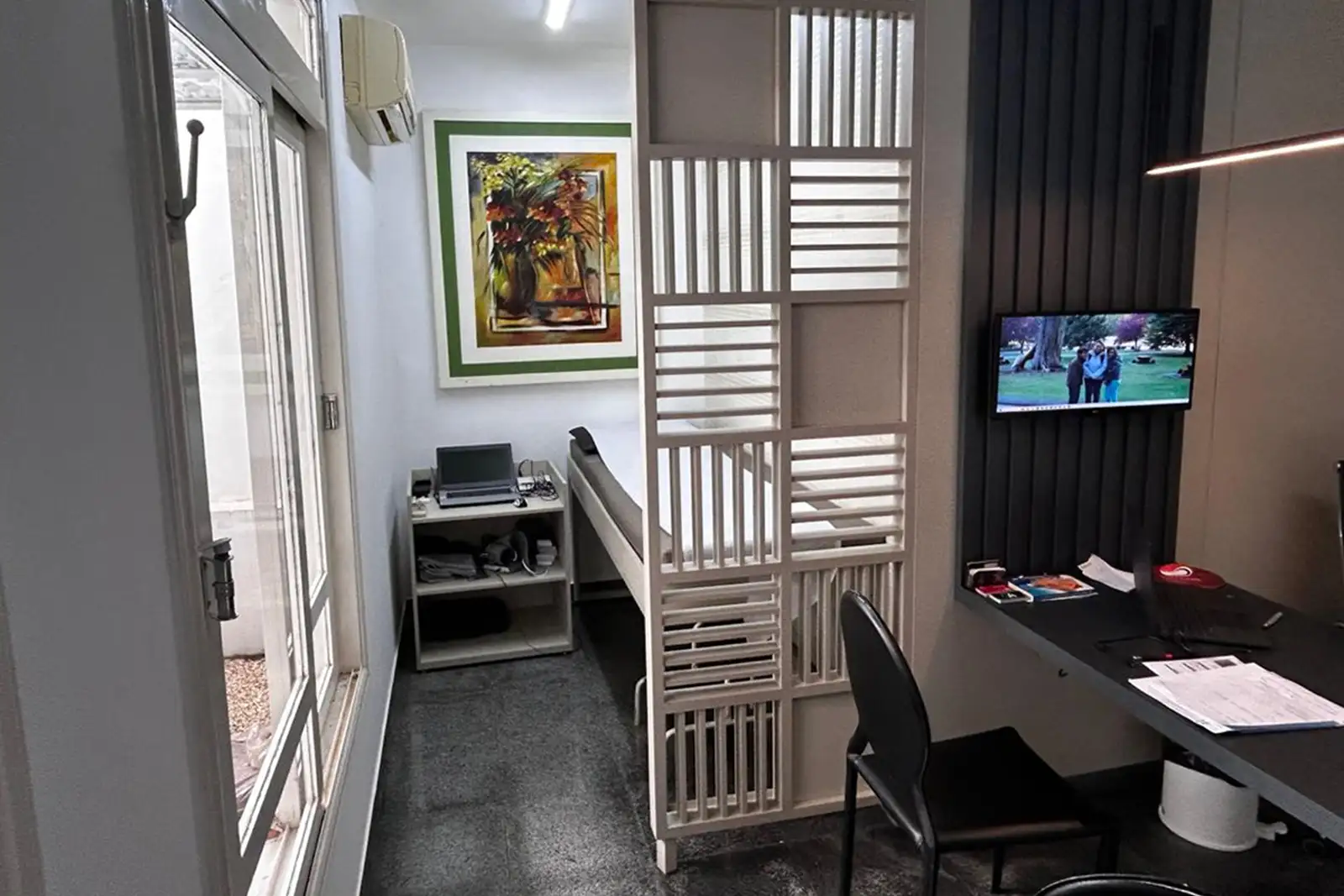 Sala de consulta do consultório